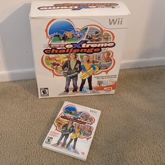 Nintendo Video Games & Consoles Vintage Active Life Extreme Challenge Nintendo Wii Video